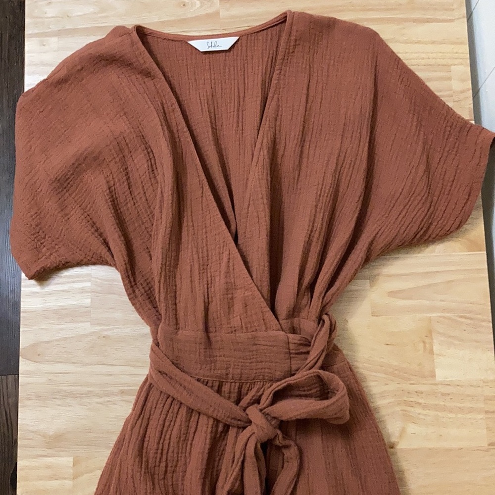 Terra/Clay Sotela Wrap Dress